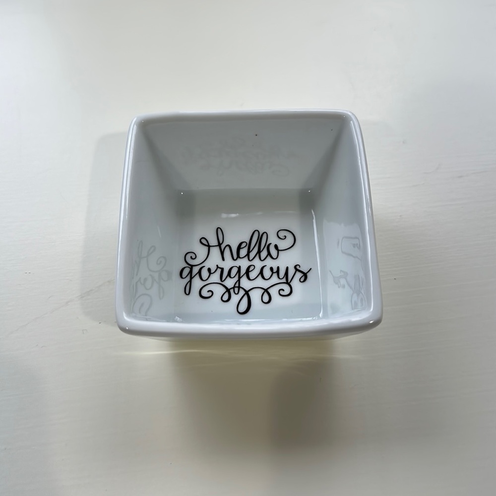 Hello Gorgeous Ring Dish